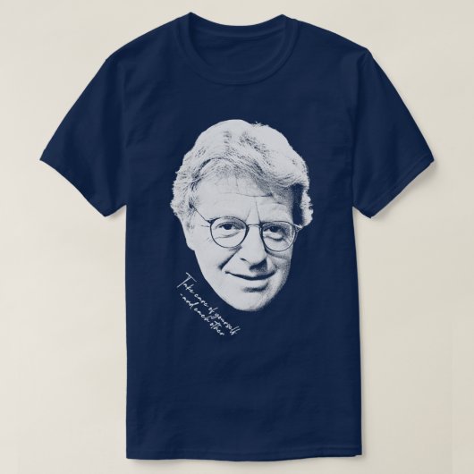 Jerry Springer Retro Fan Design T-Shirt (Design vorne)