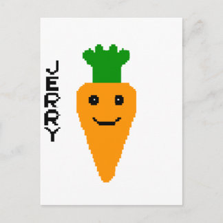 Jerry The Carrot Postkarte
