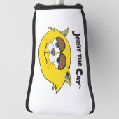 Jerry The Cat Golf Putter Cover Golf Headcover (Rotieren 90)