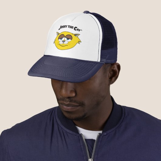Jerry The Cat Navy Blue Hat Truckerkappe (Beispiel)