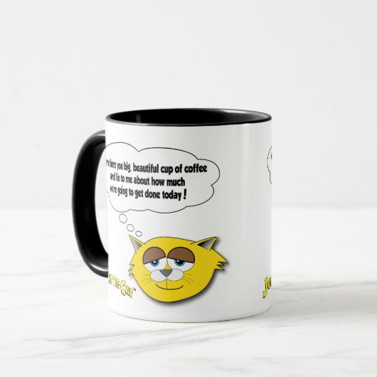 Jerry The Cat Tasse (Vorderseite Links)