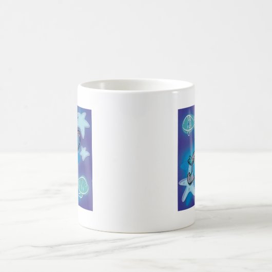 Jerry Trippy Fish Kaffeetasse (Mittel)