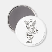 Jerry Twisted Tattoo 1 Magnet (Vorderseite/Rückseite)