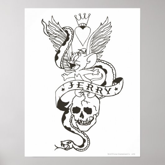 Jerry Twisted Tattoo 1 Poster (Vorne)