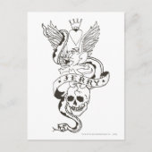 Jerry Twisted Tattoo 1 Postkarte (Vorderseite)