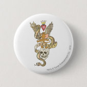 Jerry Twisted Tattoo 2 Button (Vorderseite)