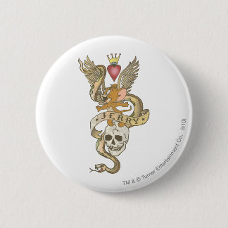 Jerry Twisted Tattoo 2 Button