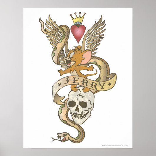 Jerry Twisted Tattoo 2 Poster (Vorne)