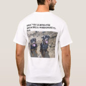 Jerry u. Garcia, die - Springfield, MA USA sich T-Shirt (Rückseite)