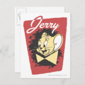 Jerry Yellow Botiw Logo Postkarte (Vorne/Hinten)