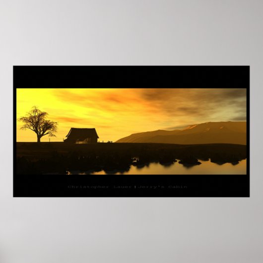 Jerry's Cabin Poster (Vorne)