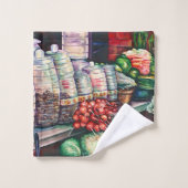 Jerry's Jelly Jars Badhandtuch Set (Waschlappen)