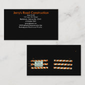Jerrys Straßenbau Visitenkarte (Vorne/Hinten)