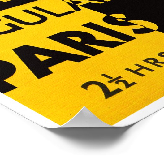 Jersey Airways Poster (Ecke)