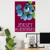 Jersey_Blueberries Poster (Heimbüro)
