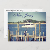 Jersey Boats Postkarte (Vorne/Hinten)