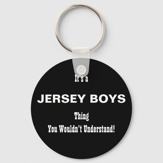 Jersey Boys Schlüsselanhänger (Vorderseite)