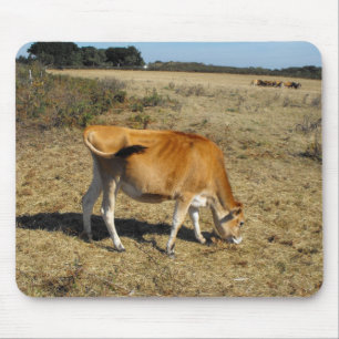 Jersey calf mousepad