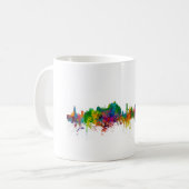 Jersey Channel Islands Skyline Kaffeetasse (Vorderseite Links)