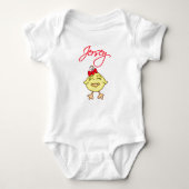 Jersey Chickie Baby Baby Strampler (Vorderseite)