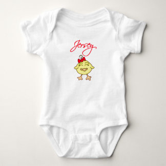 Jersey Chickie Baby Strampler