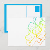 Jersey Chill Blur Postkarte (Vorne/Hinten)