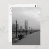 Jersey City From Liberty Staat Park Postkarte (Vorne/Hinten)