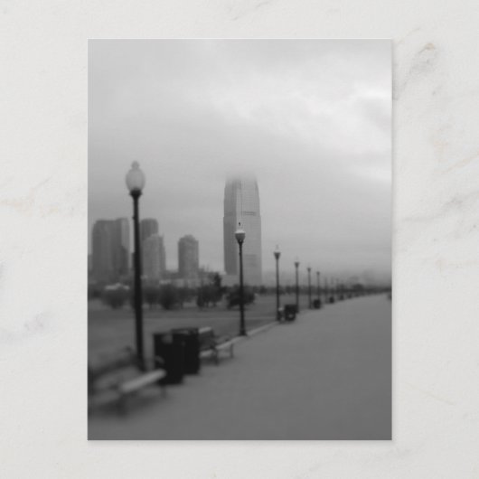 Jersey City From Liberty Staat Park Postkarte (Vorderseite)