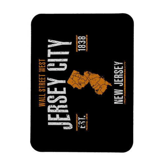 Jersey City Magnet (Vertikal)