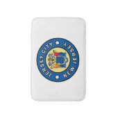 Jersey City New Jersey Badematte (Vorderseite Vertikal)