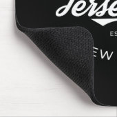 Jersey City New Jersey Chilltown - Black - Small - Mousepad (Ecke)