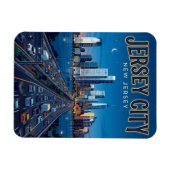Jersey City New Jersey Magnet (Horizontal)
