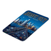 Jersey City New Jersey Magnet (Linke Seite)