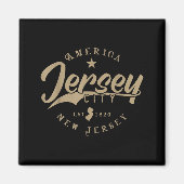 Jersey City _ New Jersey Magnet (Vorne)