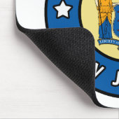Jersey City New Jersey Mousepad (Ecke)