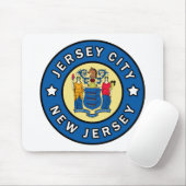 Jersey City New Jersey Mousepad (Mit Mouse)