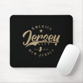 Jersey City _ New Jersey Mousepad (Mit Mouse)