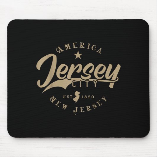Jersey City _ New Jersey Mousepad (Vorne)