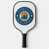 Jersey City New Jersey Pickleball Schläger (Rückseite)