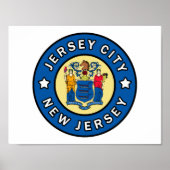 Jersey City New Jersey Poster (Vorne)