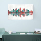 Jersey City New Jersey Skyline Banner (Messeveranstaltung)