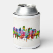 Jersey City New Jersey Skyline Dosenkühler (Kanne Vorderseite)