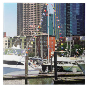 Jersey City NJ - Boat Pennants Fliese