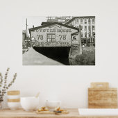 Jersey City Oyster House, 1900 Poster (Küche)