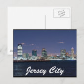 Jersey City Postkarte (Vorne/Hinten)