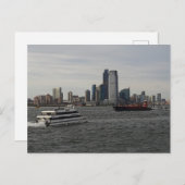 Jersey City Skyline #1-2 Postkarte (Vorne/Hinten)