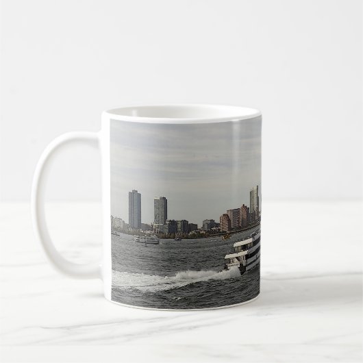Jersey City Skyline #1 Tasse (Links)