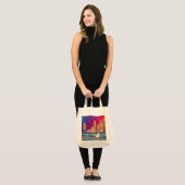 Jersey City Skyline Tasche (Vorderseite (Model))