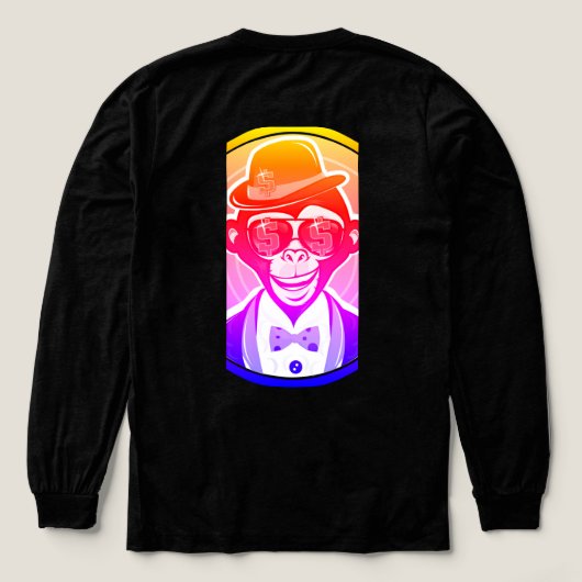 JERSEY CON DISEÑO DE MONO Tri-Blend SHIRT (Design Rückseite)