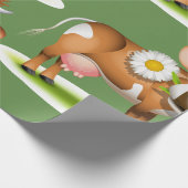 Jersey Cow Geschenkpapier (Ecke)